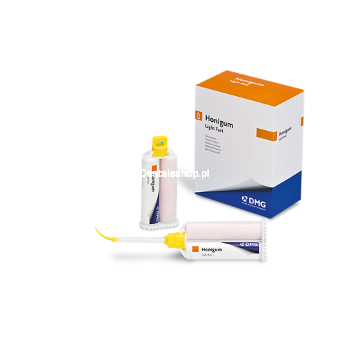 DMG Honigum Light Fast 2 x 50 ml - tworzywo do korety wycisków szybkowiążące