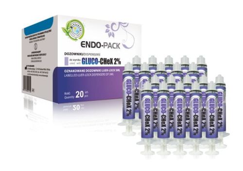 cerkamed endo pack gluco chex strzykawki