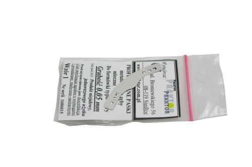 Profilowane paski metalowe Wzór 1 do formówki Ivory 30 szt.