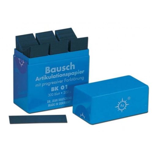 bausch bk 01 Kalka artykulacyjna 200µ prostokątna