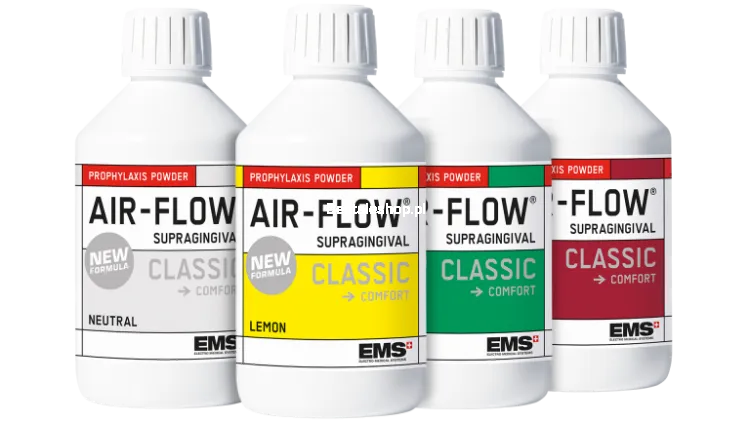 EMS Air-Flow Classic Comfort Mint Piasek 300 g - Proszek do piaskarki stoamtologicznej profilaktyczny do leczenia okolicy naddziąsłowej miętowy