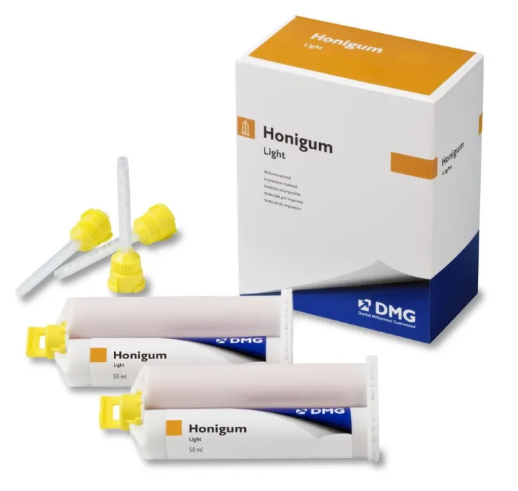DMG Honigum Light 2 x 50 ml  tworzywo na bazie silikonów addycyjnych