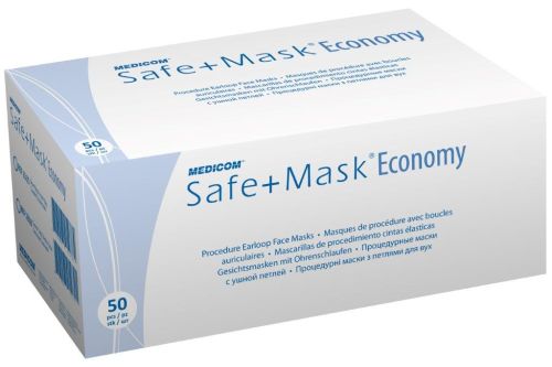 Medicom Maseczki SafeMask Economy 50 szt. Niebieskie
