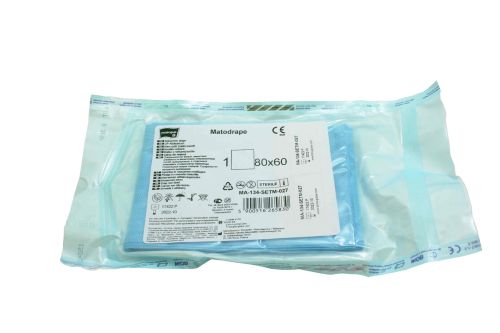 Serweta włókninowa jałowa zielona TPF 80x60 1 szt. Matodrape matopat sterylna 80 x 60 cm (MA-134-SETM-027)