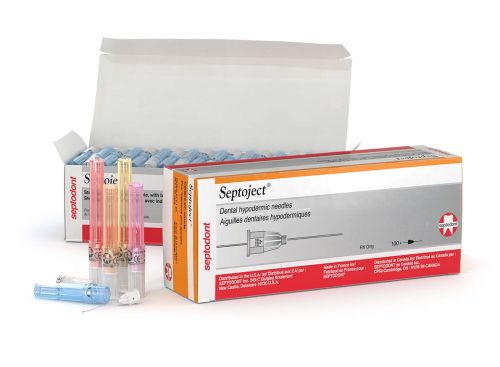 Septoject igły sterylne do karpuli stomatologiczne 0,3x21