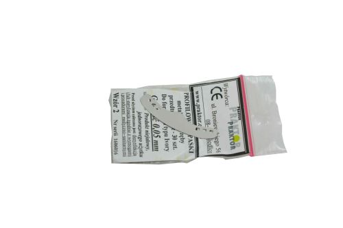 Profilowane paski metalowe Wzór 2 do formówki Ivory 30 szt. praktor