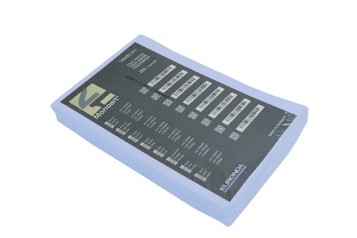 monoart niebieski papier na tacki dentystyczne